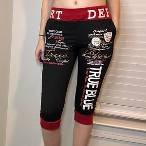 True Blue capri sweatpants
